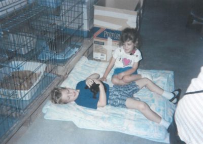 1995 - Kids Adopting Elvis the Kitten From the Garage